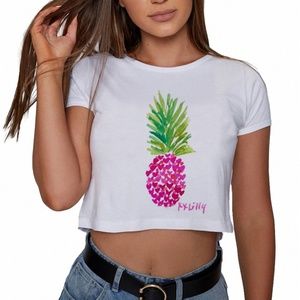 XX Lilly Pink Pineapple Women's Shirt